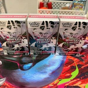 Pokemon White Flare Booster Bundle (1 Booster Bundle)